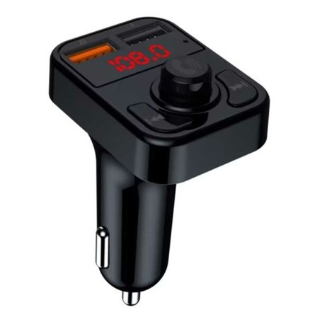 Trådløs FM-sender Bluetooth biloplader