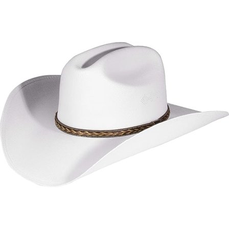 Cowboy Hat Stetson Stil Sommer Western Ride Bredskygget Kasket Blå