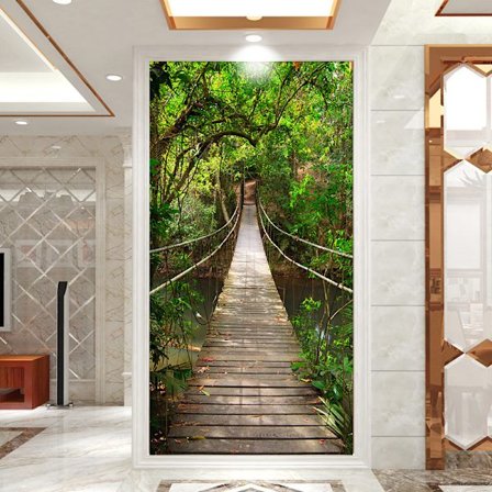 (38,5*200cm*2stk) 3D-effekt plakat dørklistermærke 35