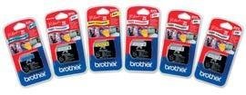 Brother M-K221SBZ - ulaminert teip - 1 kassett(er) - Rull (0,9 cm x 4 m)