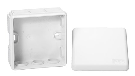 Schneider Electric Mureva U56 Koblingsboks uten kobling, med klicklock, Installasjonsmaterial