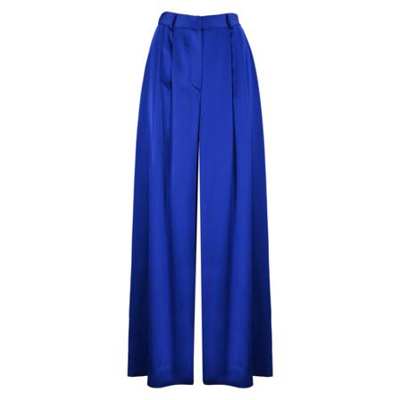 Simona Corsellini, Wide Trousers Niebieski, Kobieta, Rozmiar: XS