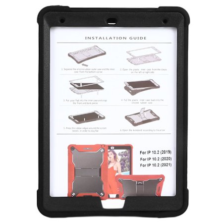 Tablet Etui Nem Rengøring Plastik Tablet Beskyttelses Etui Allround Beskyttelse Tablet Etui til IOS 10.2 2019 2020 2021