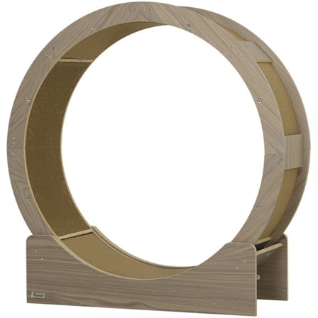 Rootz Cat Wheel - Cat Balance Bike - Cat Træningshjul - Understøtter sund træning - 91 cm x 33,5 cm x 94 cm - Brun