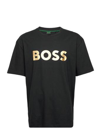 Tee 1 T-shirts Short-sleeved Musta BOSS