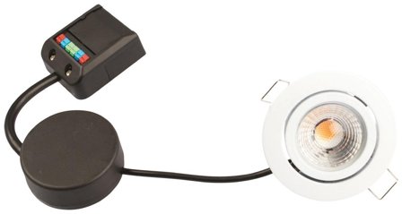 Scan Products Claudia Downlight 2700K, 4,5 W Mat hvid, Belysning