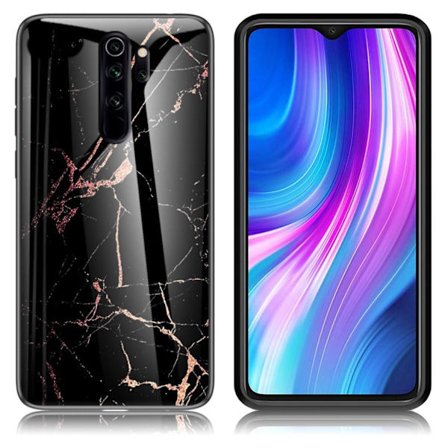 Fantasy Marble Xiaomi Redmi Note 8 Pro kuoret - Kulta