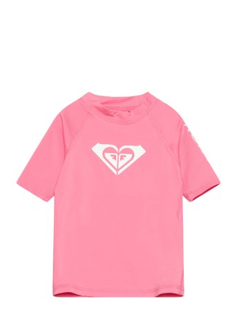 Whole Hearted Ss Tops T-Kortærmet Skjorte Pink Roxy
