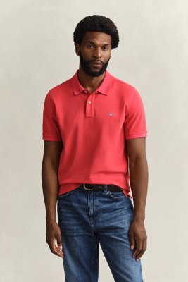GANT - Klassisk piquéskjorte i regular fit til herre rose red
