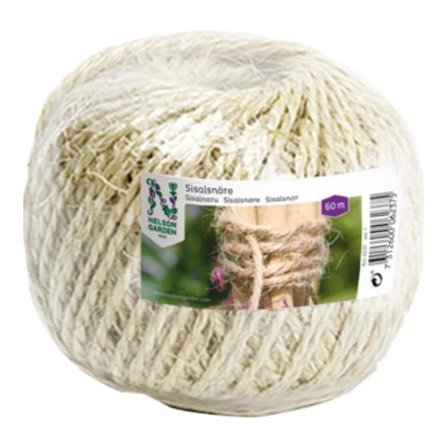 Nelson Garden 6237 Sisalsnøre 2-trås, 60 m, Avling
