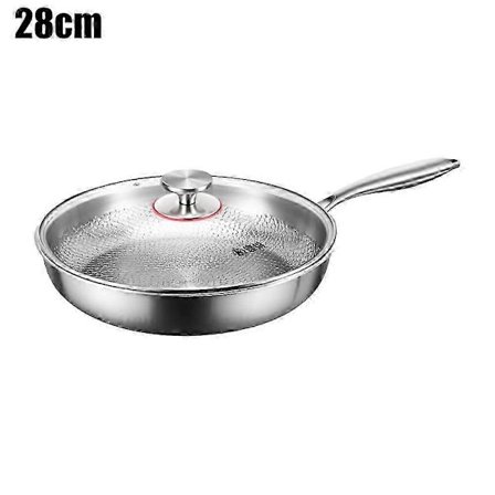 Titanium Pan Pro med låg 2025 Holdbar ridsefast non-stick titaniumpande - God