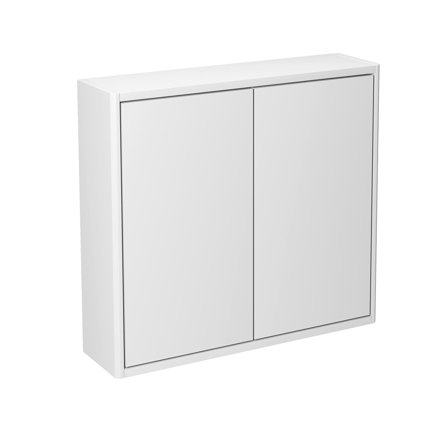 Gustavsberg Graphic Baderomsskap 60 x 16 cm, glatt Hvit, Baderom