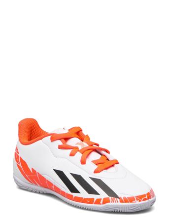 X Speedportal Messi.4 Indoor Boots Shoes Sports Shoes Football Boots Vit Adidas Performance
