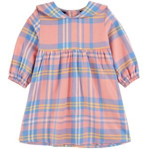 Mini Rodini GOTS Checked Dress Pink 80/86 cm - Dresses - 80/86 cm - Pink