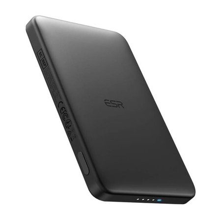 ESR Qi2 MagSlim 5000 mAh magnetisk powerbank (svart)