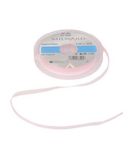 Organzaband 10 mm ljusrosa Ljusrosa