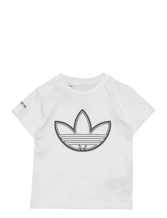 Sprt Collection Tee T-shirts Short-sleeved Valkoinen Adidas Originals