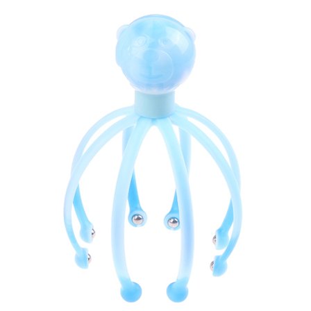 Head Massager Scratcher Neck Massage Scalp Relax Calm Octopus
