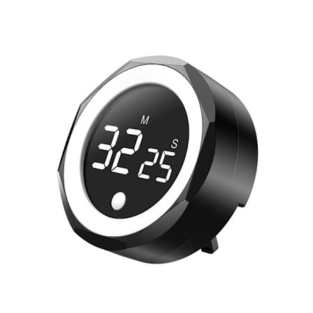 Stor skjerm roterende timer elektronisk tidtaker påminnelse alarm klokke