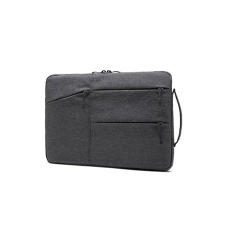 Vattentät Laptopväska 14 tum 360° Skyddande Väska för Surfplatta och Notebook Mörkgrå CUICH
