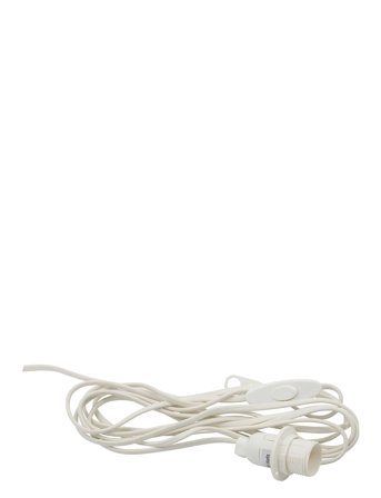 house doctor E14 Socket, Hdbursa, White - White - 400X15X10CM