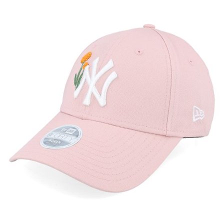 New Era - MLB Rosa adjustable Keps - New York Yankees Womens Beaded 9FORTY Pink Adjustable @ Hatstore
