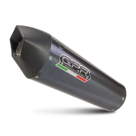 Slip-On G.P.R. Evo4 Poppy - Husqvarna 701 Supermoto 2021-2022