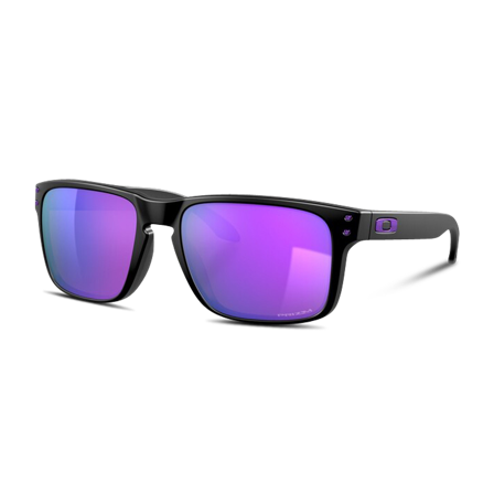 Lunettes de Soleil Oakley Holbrook Mat noir/violet