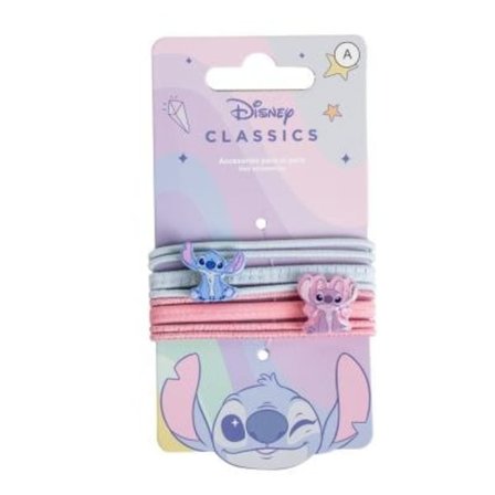 Disney Lilo & Stitch Angel Hårsnoddar Set - 8 Delar