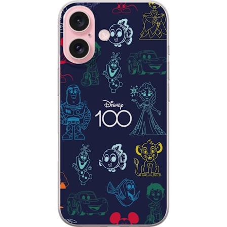 Apple iPhone 16 Gjennomsiktig deksel Disney 100