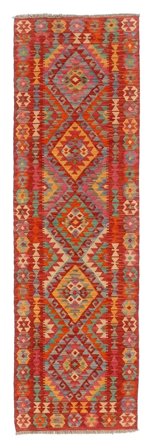 Klein Kelim Afghan Old Style Vloerkleed 74X248 Wol