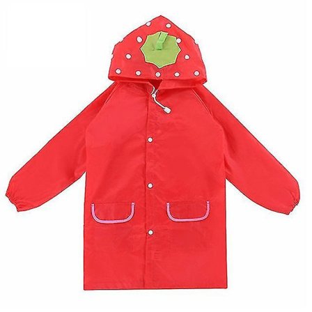 Barne-tegneserie regnjakke baby poncho husholdning