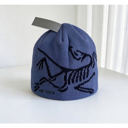 Arc'teryx Blå strikket hue, udendørs varm og vindtæt