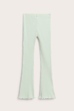 Kappahl | Rozszerzane legginsy Zielony 104 | Zielony