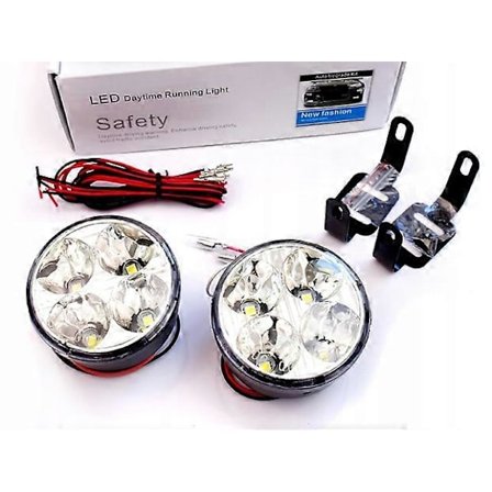 Rundt Kørelys Drl 2x4 Led 450lm 70mm Drl 05