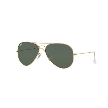 Solbriller - RAY BAN - Aviator - 58mm - Grønne G-15 linser - 100% UV-beskyttelse