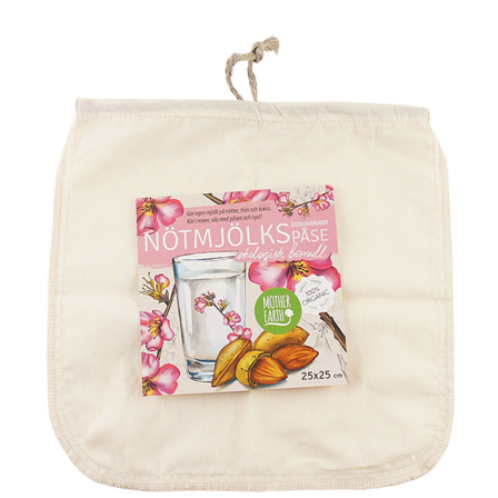 Mother Earth Nötmjölkspåse Ekologisk Bomull
