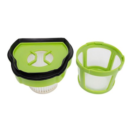 2-pakning HEPA-filter + 2 erstatningsnettfilterrammer for Bissell Pet Hair Eraser håndholdt støvsuger