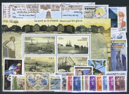 St. Pierre & Miquelon - Årgang 2009 - Postfrisk