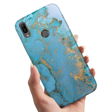 Huawei P30 Lite - Deksel/Mobildeksel Marmor Multicolor