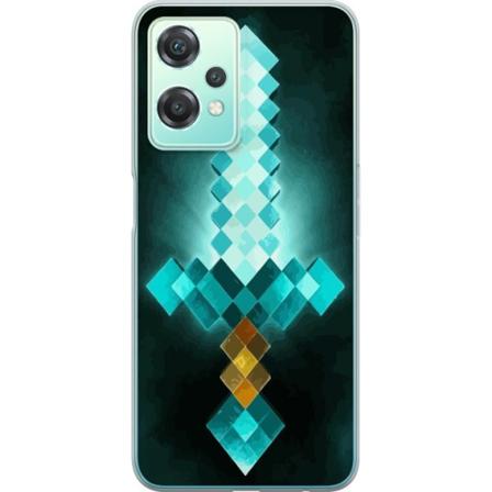 OnePlus Nord CE 2 Lite 5G Gjennomsiktig deksel Minecraft sverd
