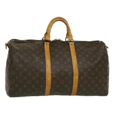 Louis Vuitton Vintage, Pre-owned Keepall Bag Bruin, Dames, Maat:ONE Size