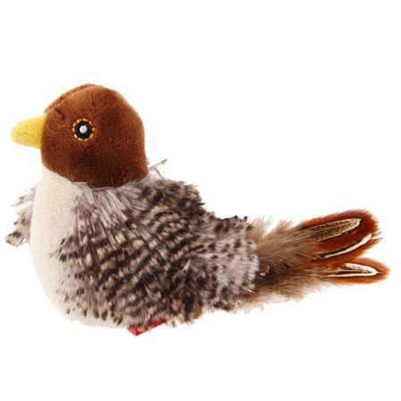 Melody Chaser Interaktivt Plyslegetøj til Hunde og Katte (Fugl)