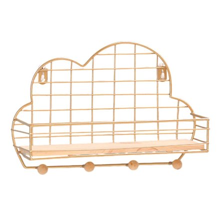 Justerbar veggmontert hylle for oppbevaring i hjemmet - Multifunksjonell og stilig