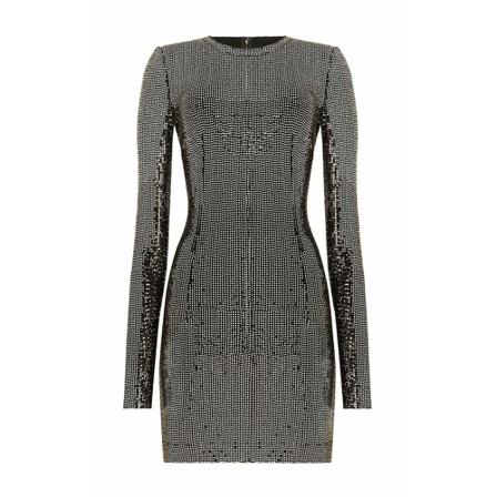 Dolce & Gabbana, Short Dresses Szary, Kobieta, Rozmiar: S
