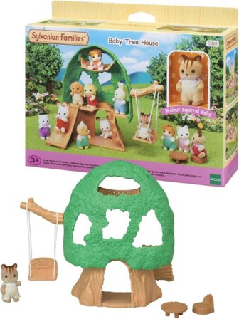 Sylvanian Families Trehytte Ekornbaby