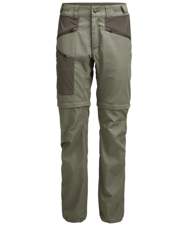 Lundhags Tived Zip-off Pant W Aloe Green/Forest Green