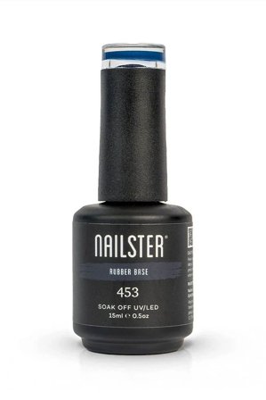 Nailster Rubber Base 453 True Blue, Makeup, Gelénegle, Base Coat Til Gelneglelak