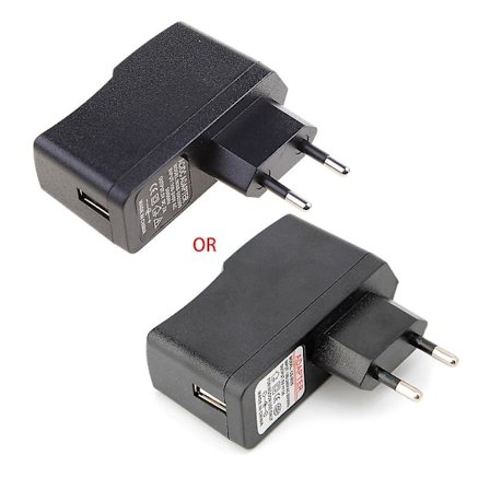 DC 5V 2A 10W USB-strömadapterladdare AC 100-240V US EU-kontakt