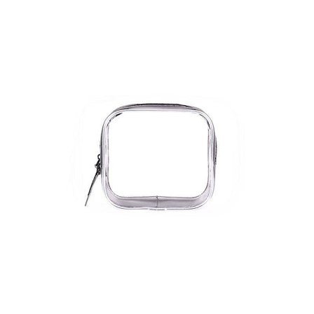 Toalettveske, Liten, Transparent - Grå